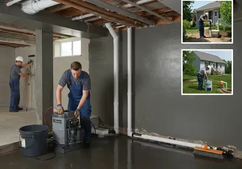 Basement Waterproofing and Flood Prevention process in Chicago Loop, IL